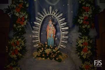 Bajada de la Virgen de las Nieves y encuentro folclórico Anzar en Lomo Magullo (Foto Francisco Javier Santana)